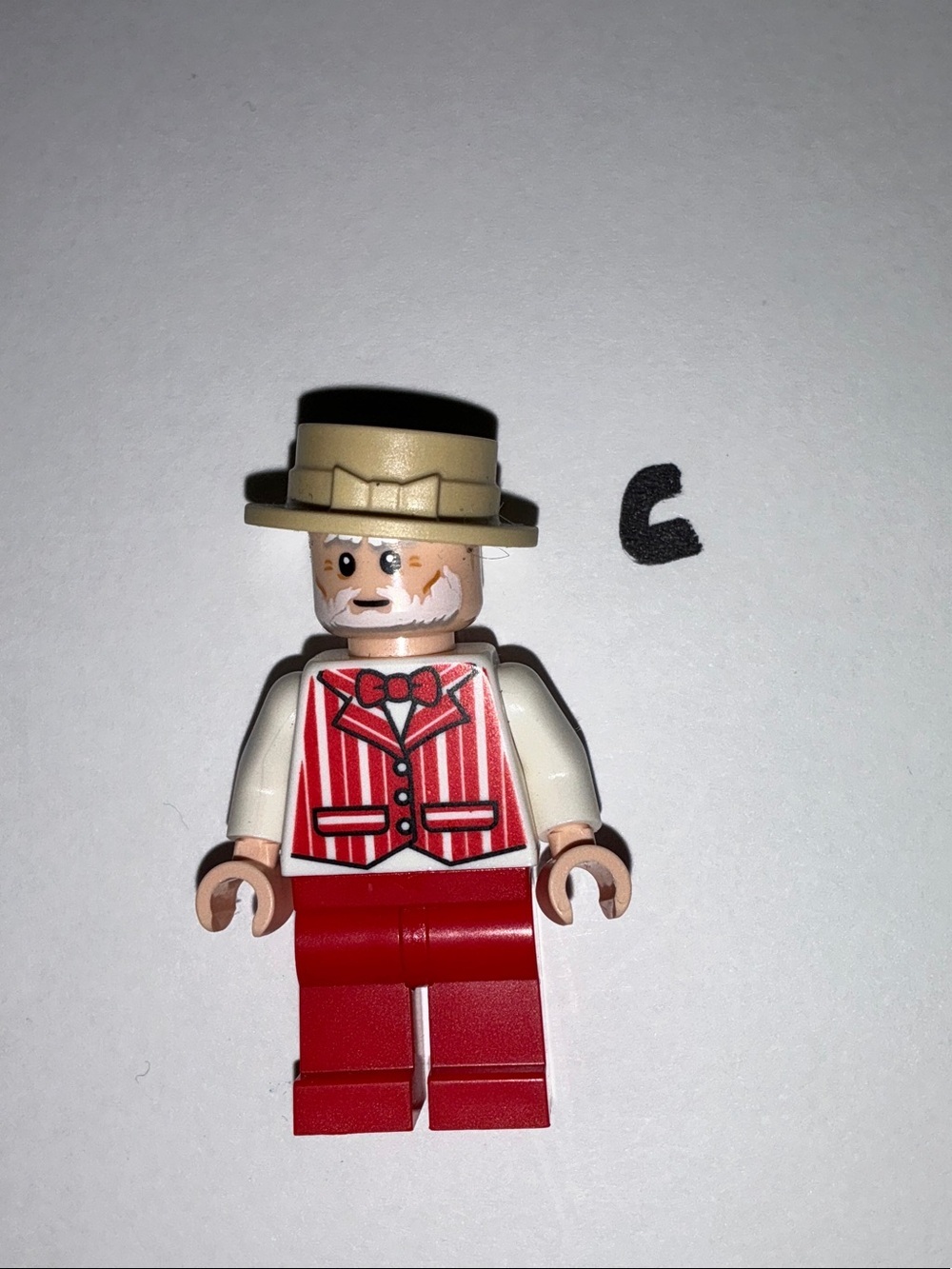 New LEGO Disney 43302 Minifigures Main Street U.S.A. Dapper Dan